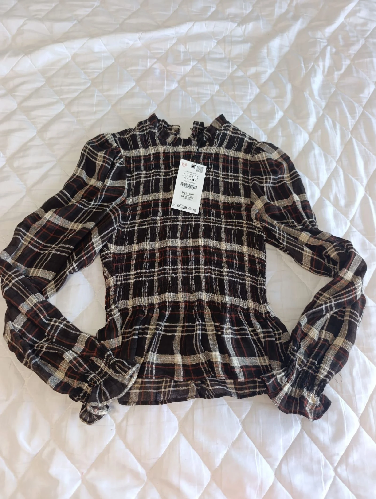 Zara Long Sleeve Top – photo 3